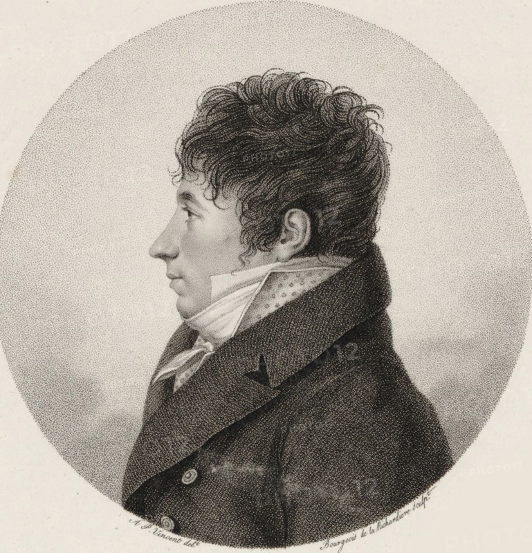 Portrait of the composer Louis Adam (1758-1848), 1810.