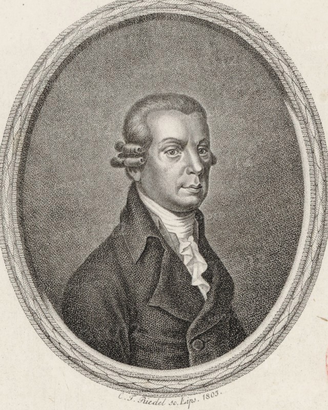 Portrait of the composer Johann Georg Albrechtsberger (1736-1809), 1803.