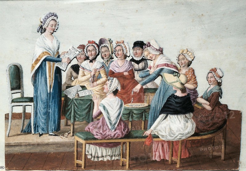 A Patriotic Women's Club, c. 1793.