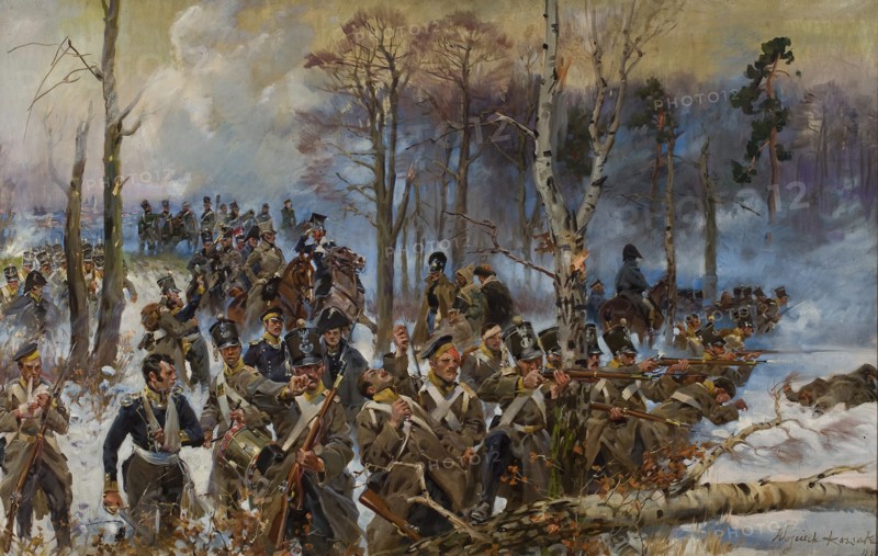 The battle of Olszynka Grochowska, February 25, 1831, 1886.