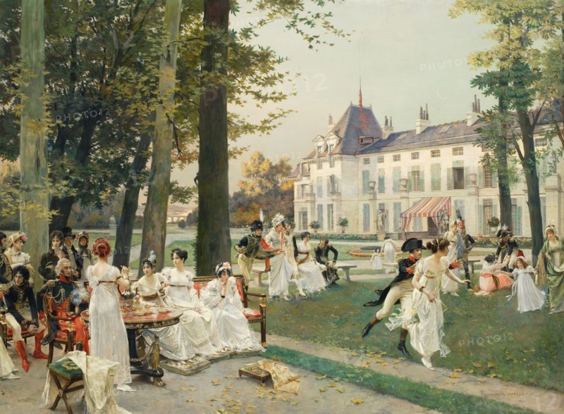 Festive Reception at Château de Malmaison, 1802, ca 1894.