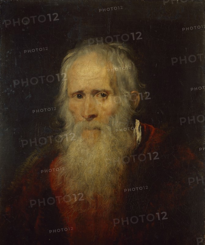 Head of an Old Man, c. 1621.
