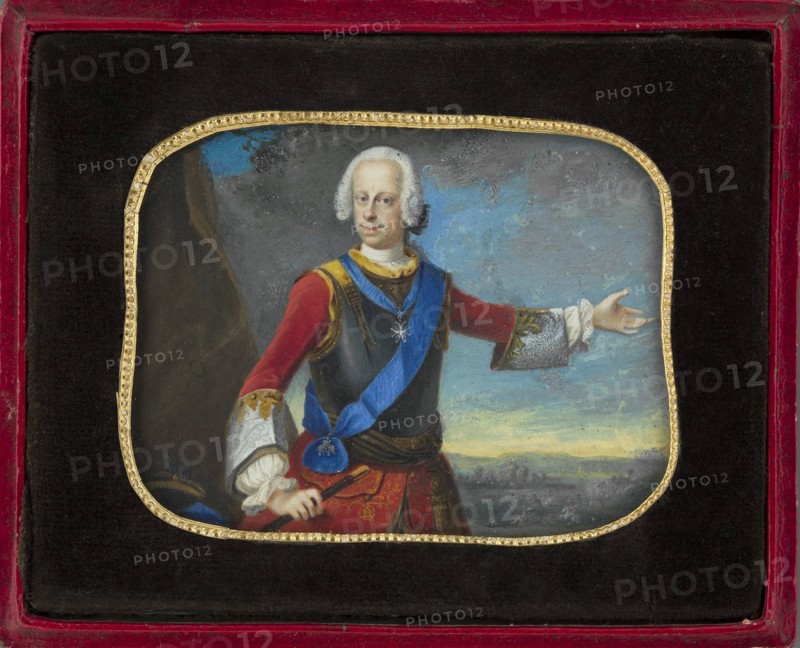 Portrait of Louis VIII (1691-1768), Landgrave of Hesse-Darmstadt, 1750.