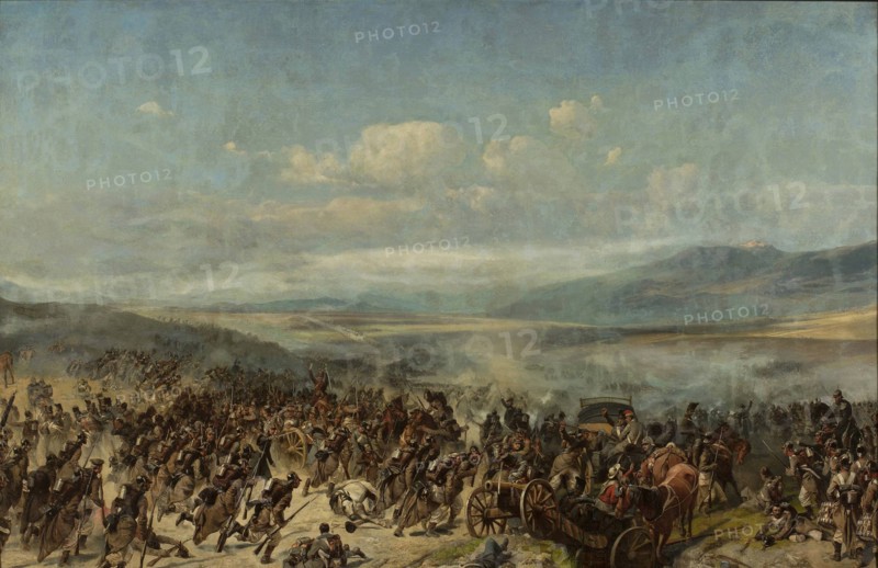 The Battle of Segesvar on 31 July 1849, Mid of the 19th cen..