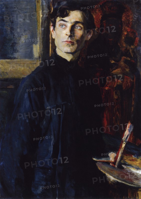 Portrait of the painter Pavel Dmitriyevich Korin (1892-1967), 1925.