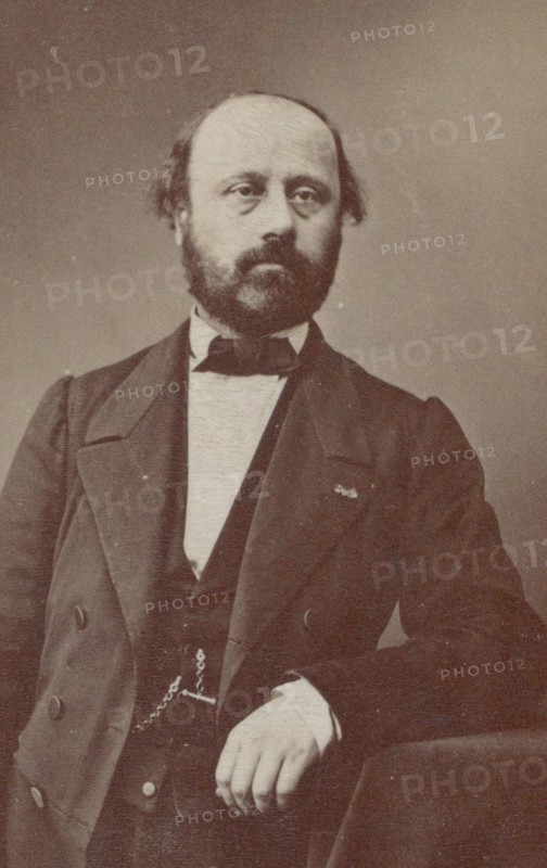 Portrait of the composer François Bazin (1816-1878), ca 1860.