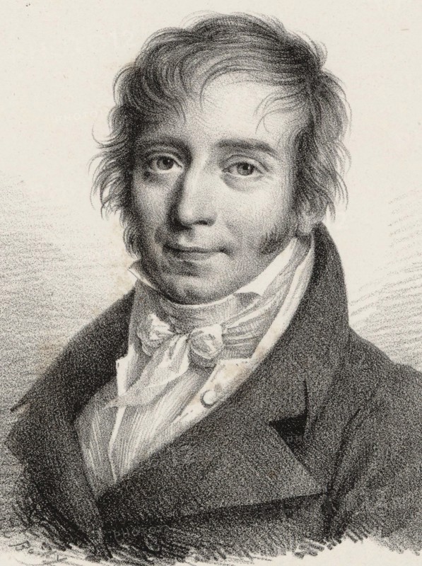 Portrait of the composer Charles-Simon Catel (1773-1830), 1820.