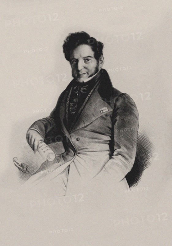 Portrait of the composer Filippo Celli (1782-1856).
