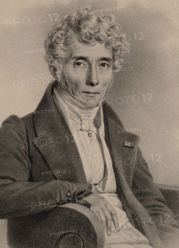 Portrait of the composer Luigi Cherubini (1760-1842), 1832.