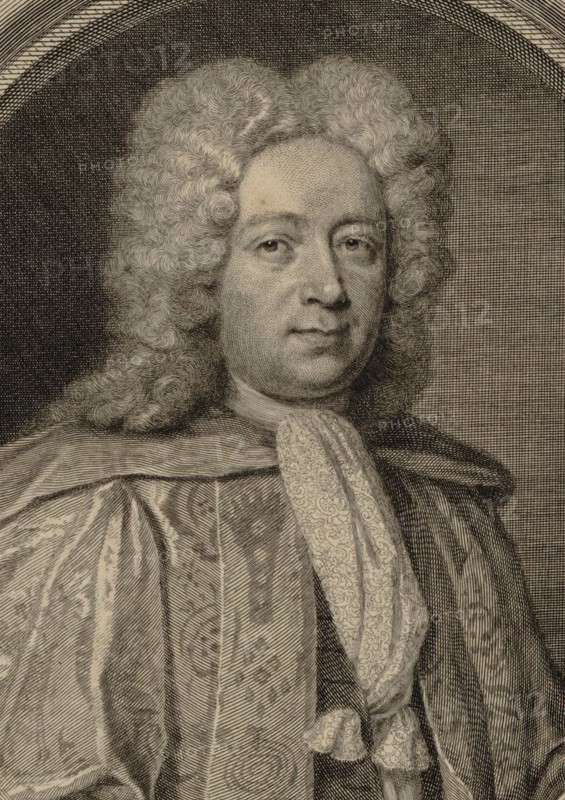 Portrait of the composer William Croft (1678-1727), 1715.