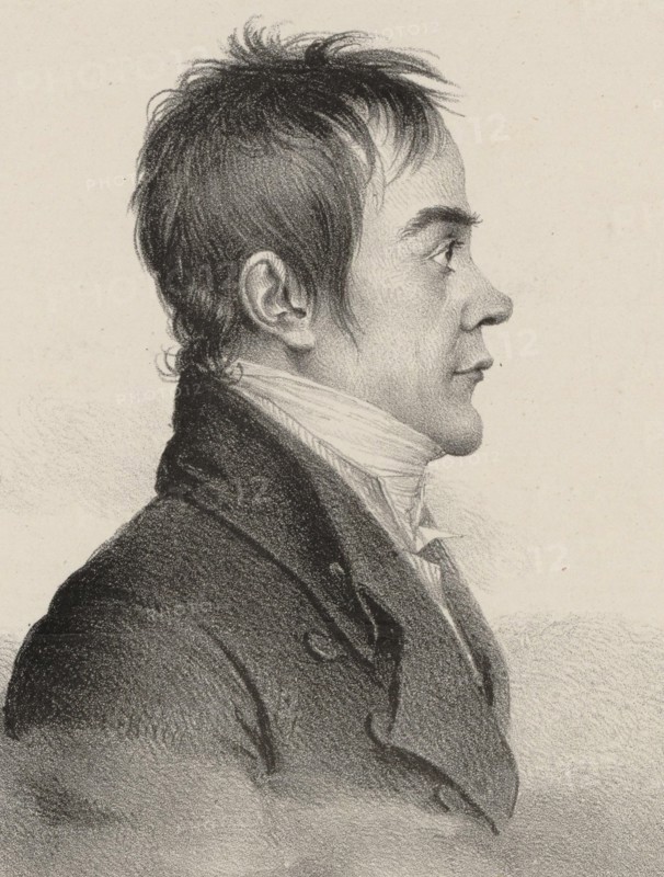 Portrait of the composer Dominique Dellamaria (1769-1800), 1800s.
