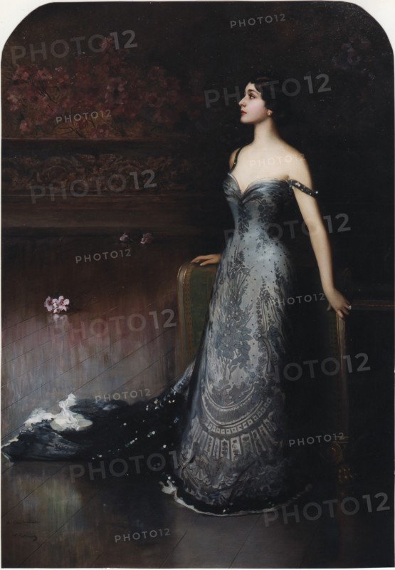 Portrait of the opera singer Lina Cavalieri (1874-1944), 1903.
