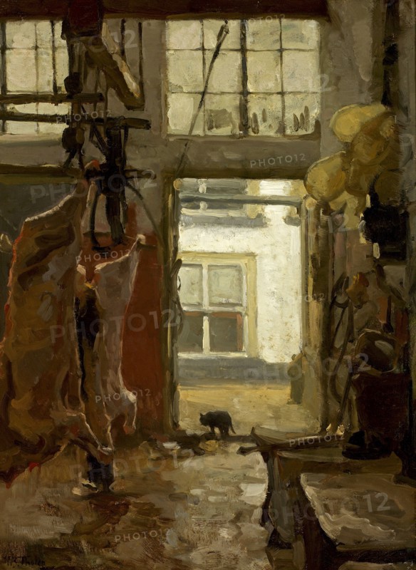 Slaughterhouse, 1889.