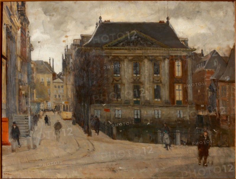 View of the Mauritshuis in The Hague.