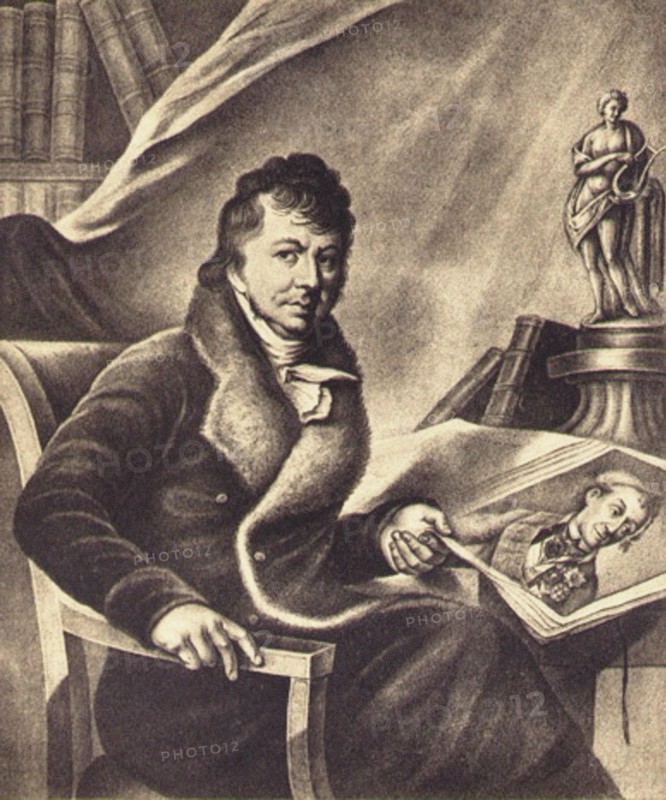 Portrait of the publisher Platon Petrovich Beketov (1761-1836), Early 19th cen..