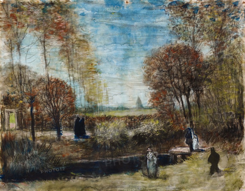 The Parsonage Garden at Nuenen, 1885.
