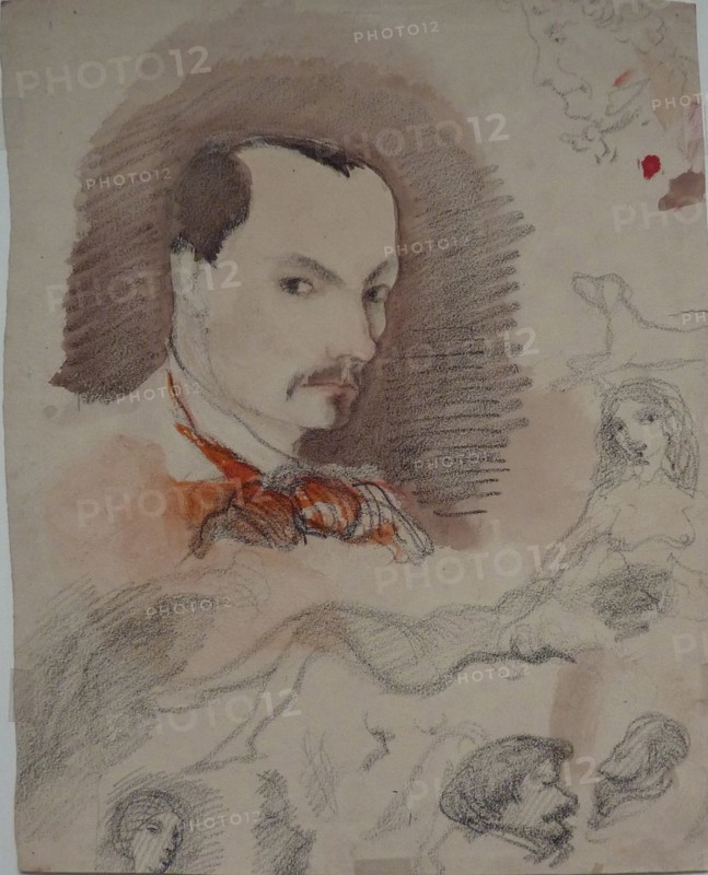 Self-Portrait, Between 1844 and 1847.
