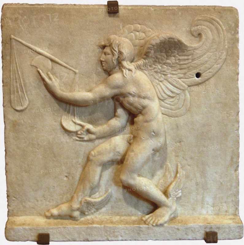 Kairos (Roman copy from a Greek Original).
