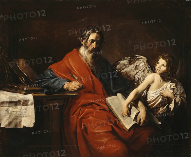 Saint Matthew the Evangelist, ca 1624-1625.