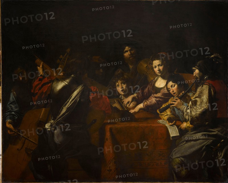 Concert with Eight Figures, 1628?1630.