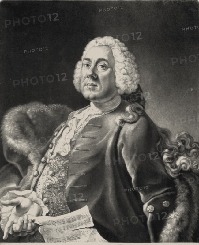 Portrait of the composer Ignatius Fiorillo (1715-1787).
