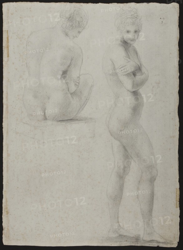 Two nudes, ca 1802-1805.