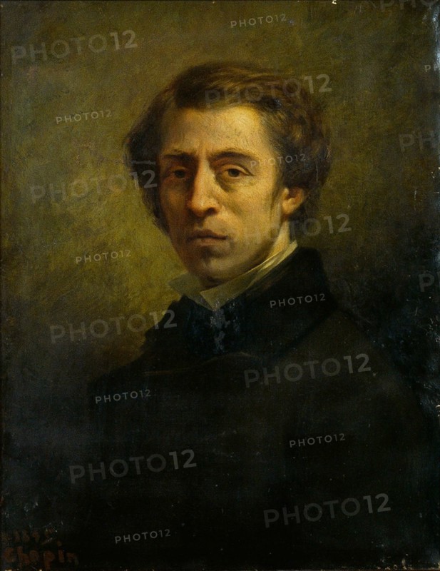 Portrait of the composer Frédéric Chopin (1810-1849), 1856.