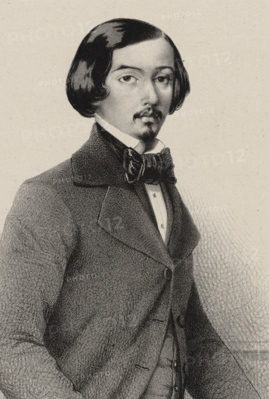 Portrait of the composer Adolphe Fumagalli (1828-1856), 1849.