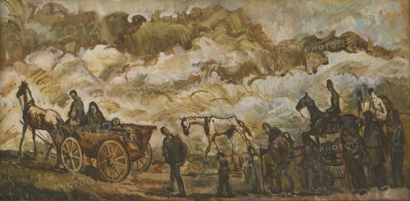 The refugees, 1942.