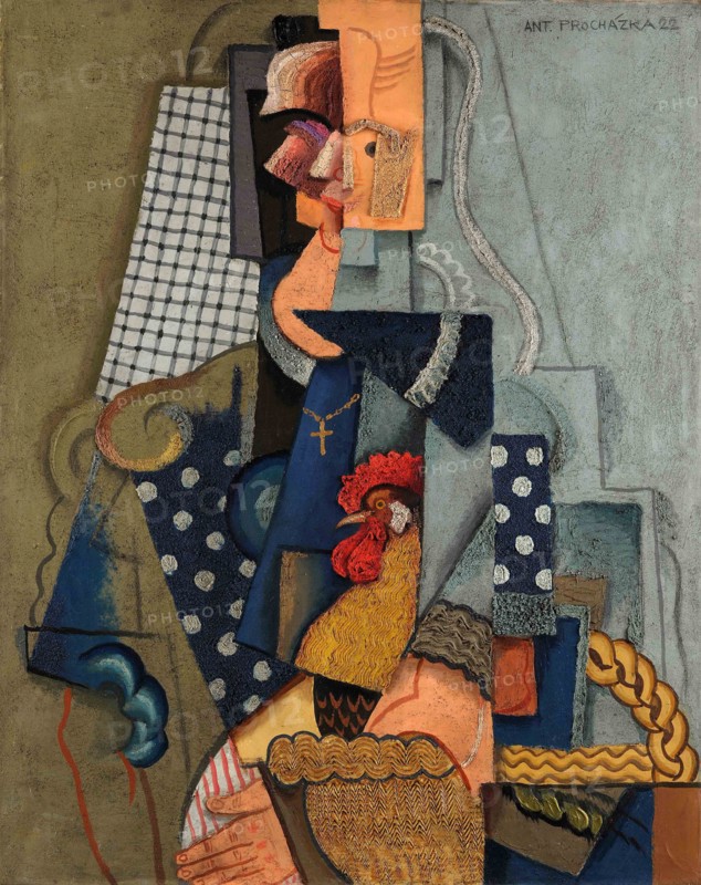 Peasant woman at market , 1922.