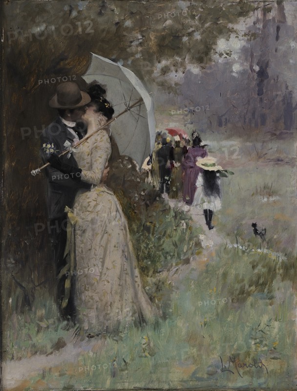 The Kiss, 1890s.