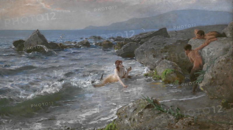 Calling to the Game, c. 1890.