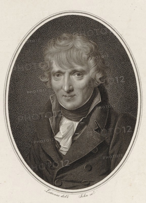 Portrait of the composer and pianist Josef Gelinek (1758-1825), 1820.