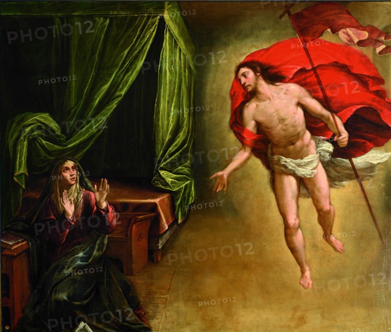 The Appearance of Christ to his Mother, 1579.