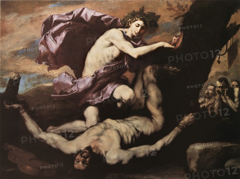Marsyas and Apollo, 1637.