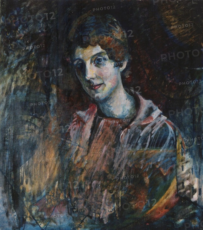 Portrait of Nina Kandinsky, the painter's wife, 1917.