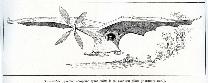 Ader Éole, 1890.