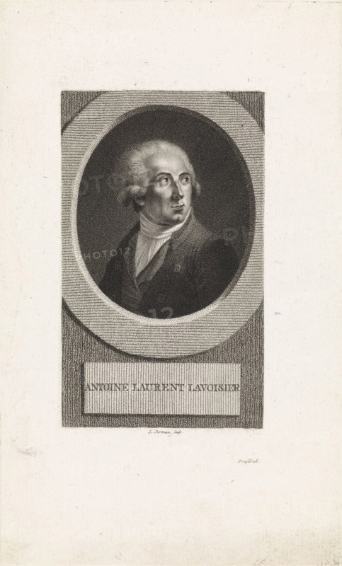 Antoine-Laurent Lavoisier (1743-1794), 1804.