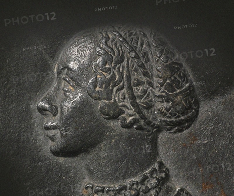 Argula von Grumbach, née von Stauff (c. 1492-c. 1554). Portrait medal (Detail), c. 1520.