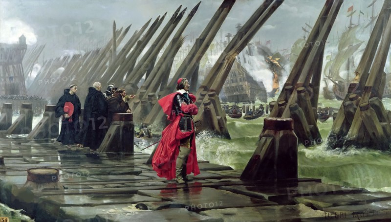 Cardinal Richelieu at the Siege of La Rochelle, 1881.