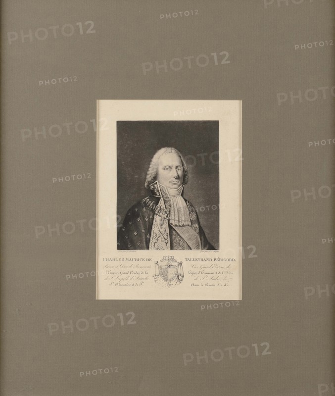 Charles Maurice de Talleyrand Périgord (1754-1838), Prince de Bénévent, .