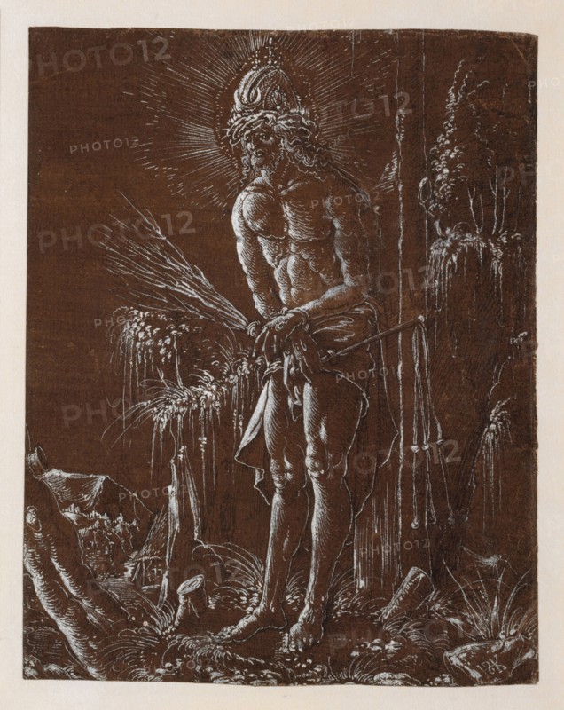 Christ as the crowned Man of Sorrows, ca 1514.