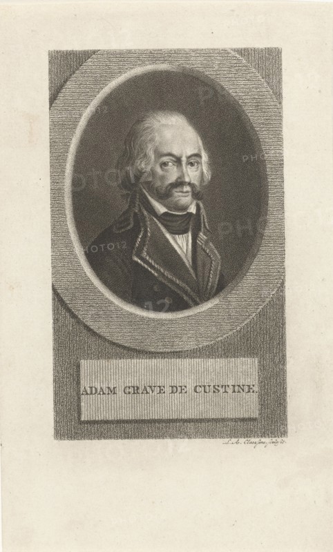 Comte Adam Philippe de Custine (1740-1793), 1790s.