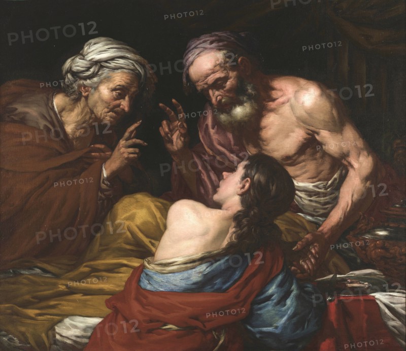 Isaac blessing Jacob, Between 1660 and 1670.