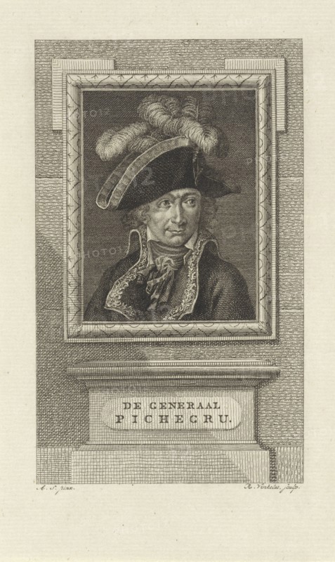 Jean-Charles Pichegru (1761-1804), c. 1800.