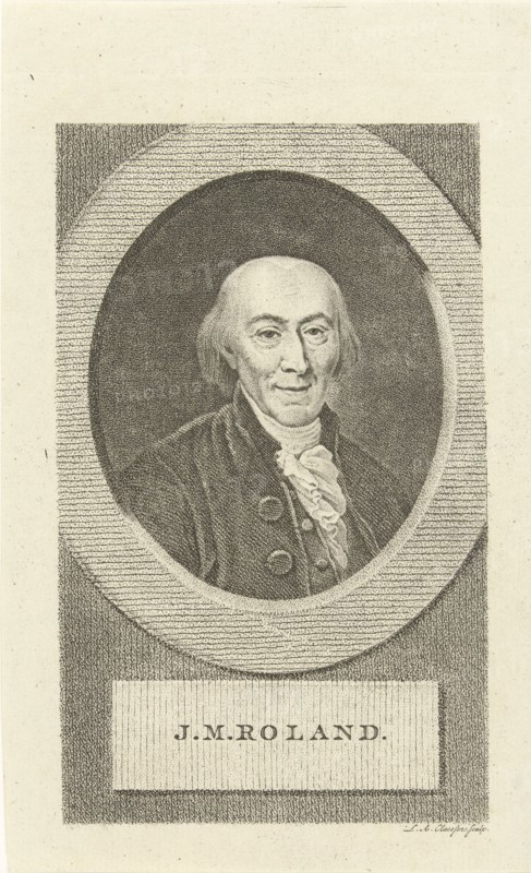 Jean-Marie Roland de La Platière (1734-1793), 1790s.
