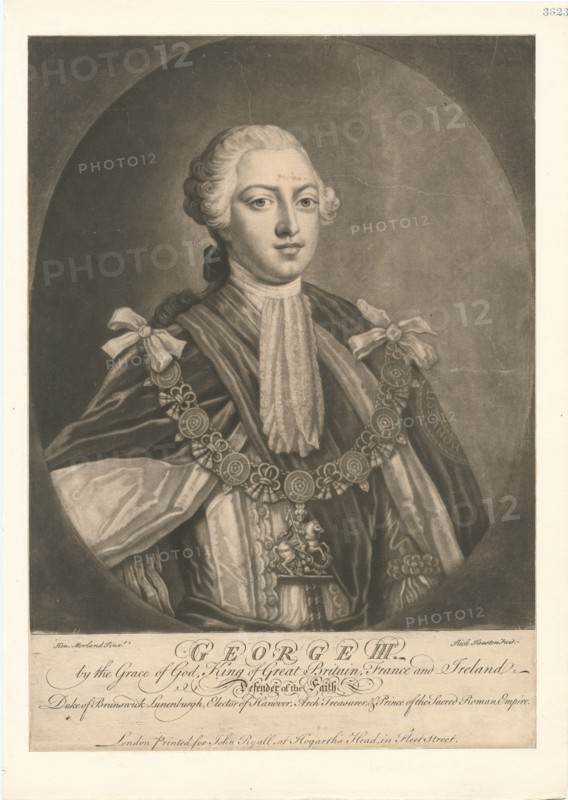 King George III of the United Kingdom (1738-1820), 1760.