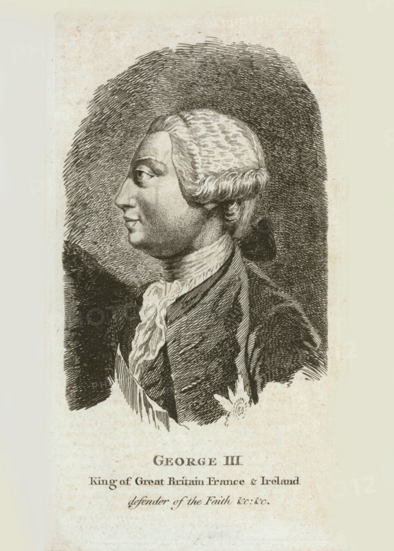 King George III of the United Kingdom (1738-1820), 1881.