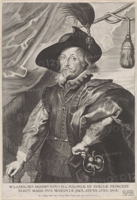 King Wladyslaw IV Vasa of Poland (1595-1648), 1624.
