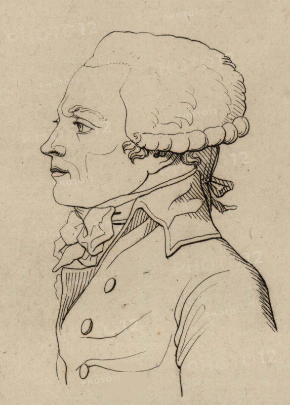 Maximilien de Robespierre (1758-1794) , 1792.